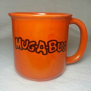 HUG-A-BUG Mug Vintage Orange Cute Bug Surprise
